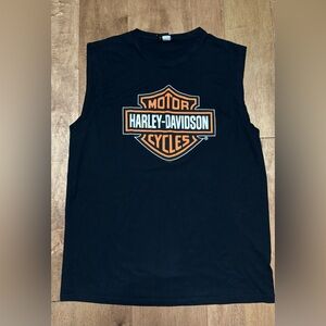 Men's Harley Davidson Bar & Shield Wisconsin Muscle Tee Size 3XL